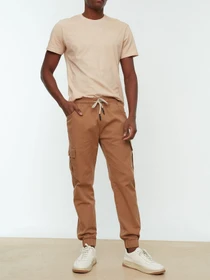 Брюки Trendyol модель TMNSS22PL0032/Camel Фото