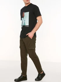 Брюки Trendyol модель TMNSS22PL0036/Haki Фото