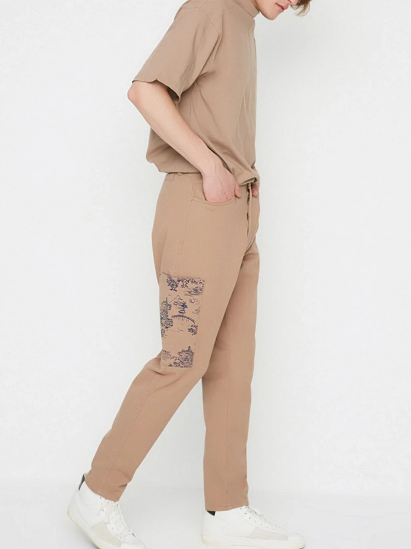 Брюки Trendyol модель TMNSS22PL0395/Camel Фото