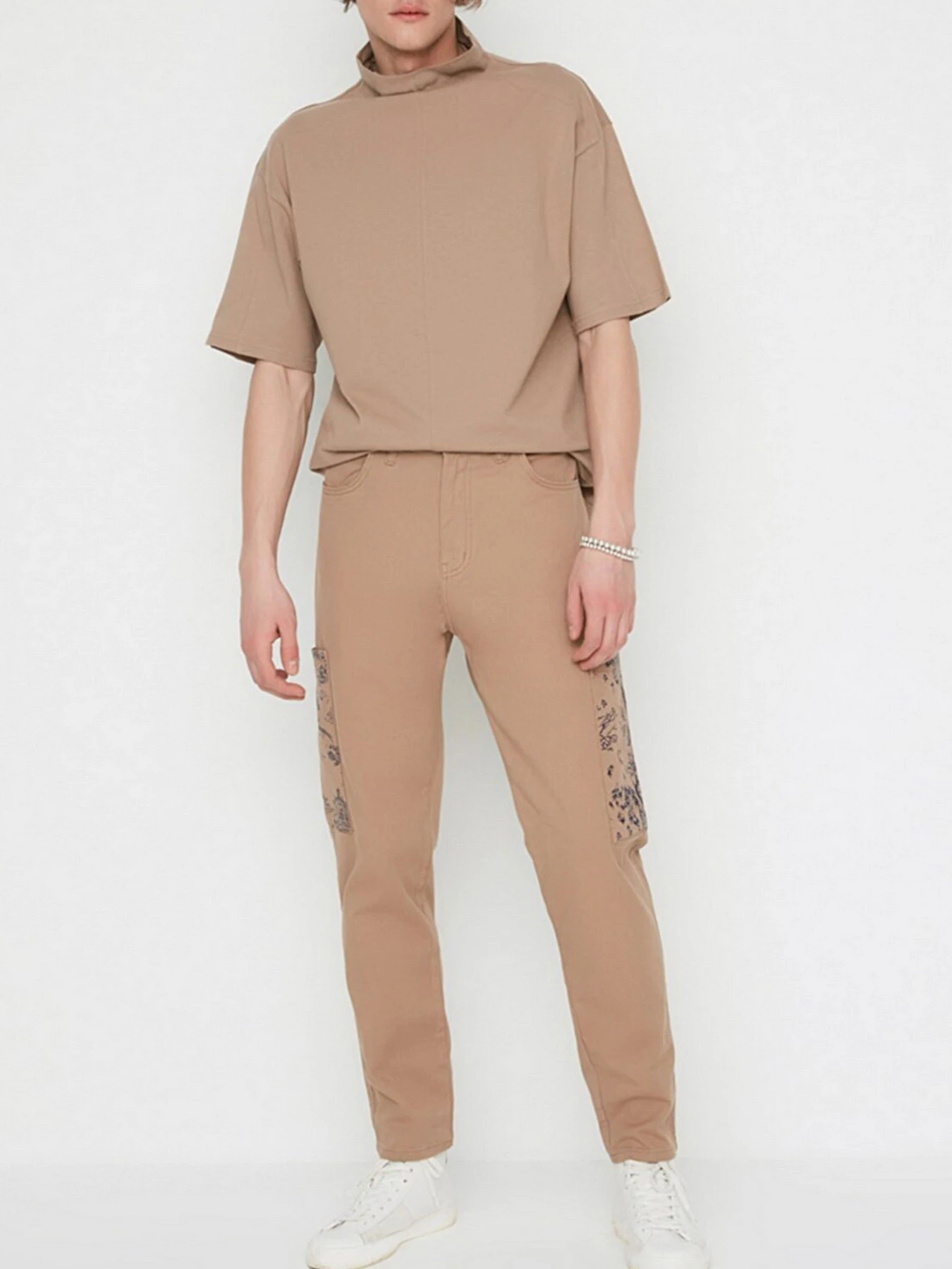 Брюки Trendyol модель TMNSS22PL0395/Camel Фото
