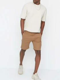 Шорты Trendyol модель TMNSS22SR00004/Camel Фото