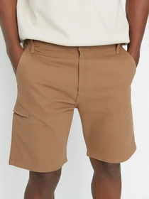 Шорты Trendyol модель TMNSS22SR00004/Camel Фото