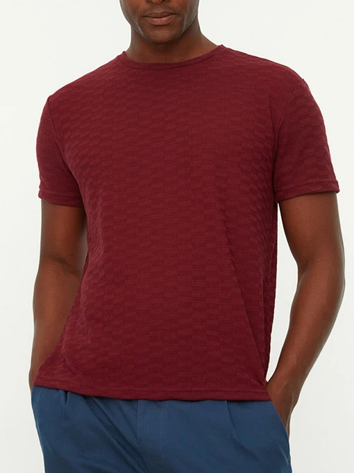Футболки и поло Trendyol модель TMNSS22TS0227/Bordo Фото