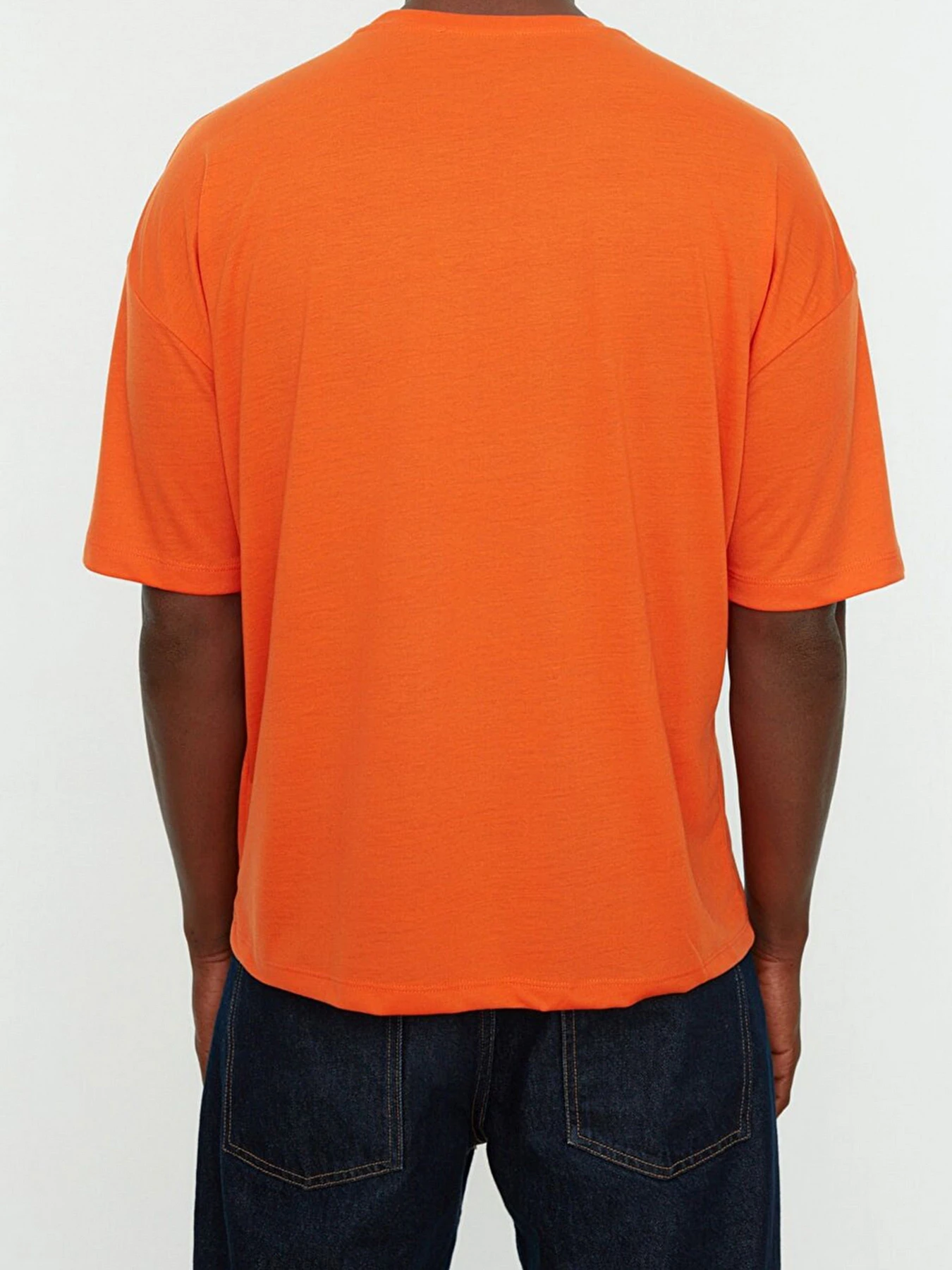 Футболки и поло Trendyol модель TMNSS22TS0273/Turuncu Фото