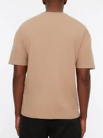 Футболки и поло Trendyol модель TMNSS22TS0311/Bej Фото