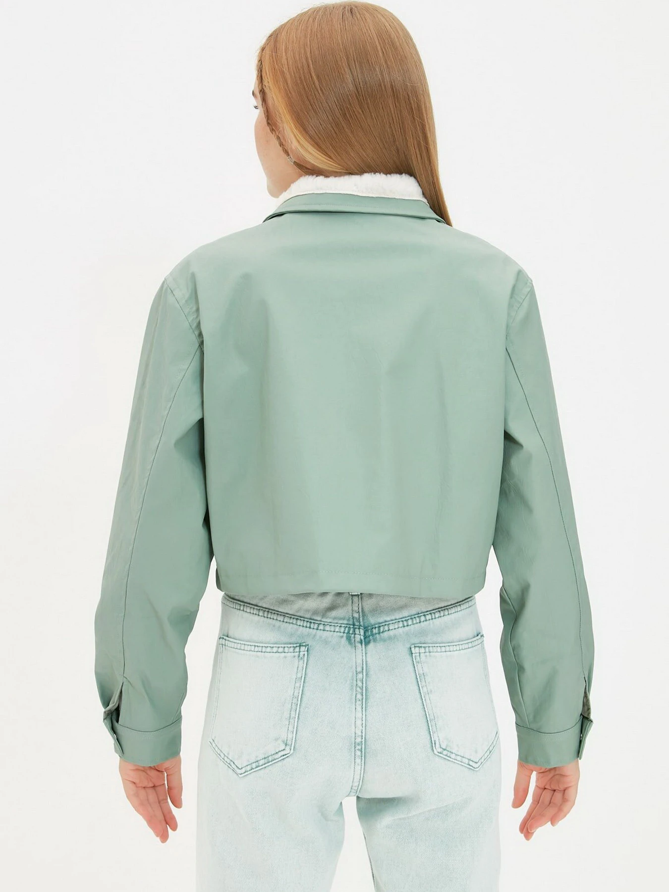 Куртки и дубленки Trendyol модель TWOAW21MO0102/Mint Фото