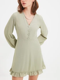 Платья Trendyol модель TWOAW22EL0693/Mint Фото