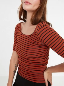 Футболки и поло Trendyol модель TWOSS20BZ1250/Kiremit Фото