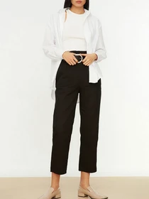 Брюки Trendyol модель TWOSS20PL0016/Siyah Фото