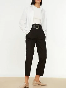 Брюки Trendyol модель TWOSS20PL0016/Siyah Фото