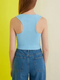 Топ Trendyol модель TWOSS21AL0017/Mavi Фото