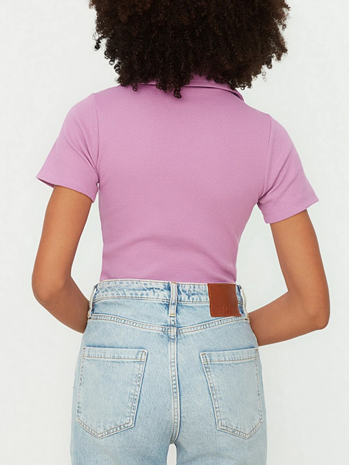 Боди и корсеты Trendyol модель TWOSS21BD0004/Mor Фото