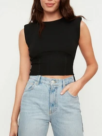 Топ Trendyol модель TWOSS21BZ0113/Siyah Фото