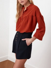 Рубашки Trendyol модель TWOSS21BZ0188/Kiremit Фото