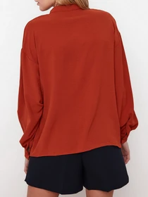 Рубашки Trendyol модель TWOSS21BZ0188/Kiremit Фото