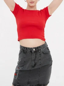 Топ Trendyol модель TWOSS21BZ0779/Kırmızı Фото