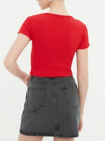 Топ Trendyol модель TWOSS21BZ0779/Kırmızı Фото