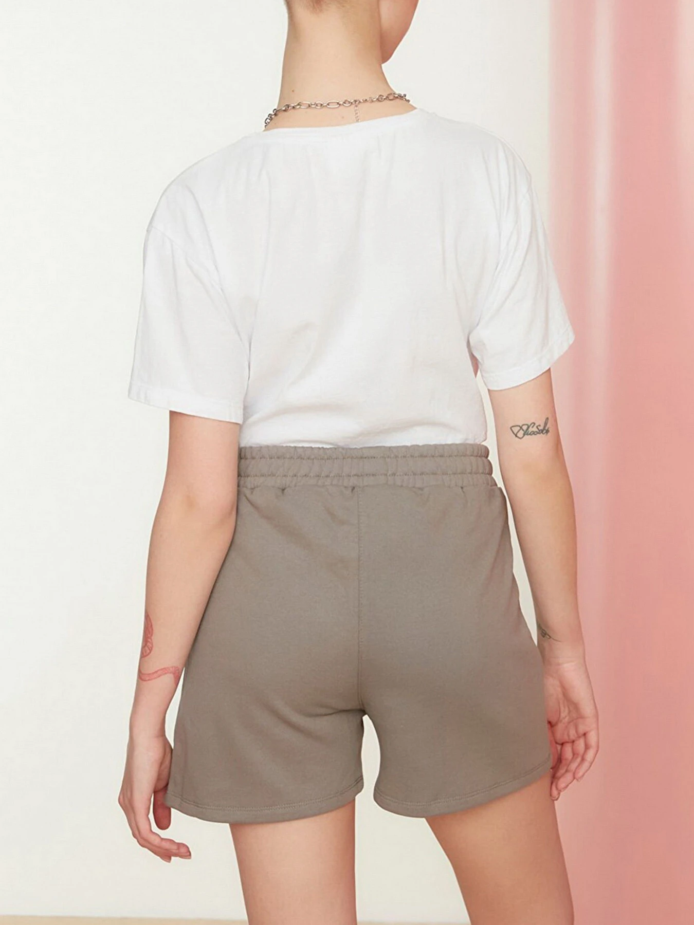 Шорты Trendyol модель TWOSS21SR0057/Antrasit Фото