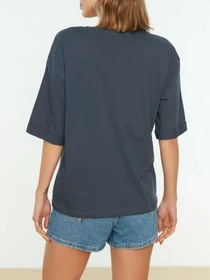 Футболки и поло Trendyol модель TWOSS21TS0305/Indigo Фото