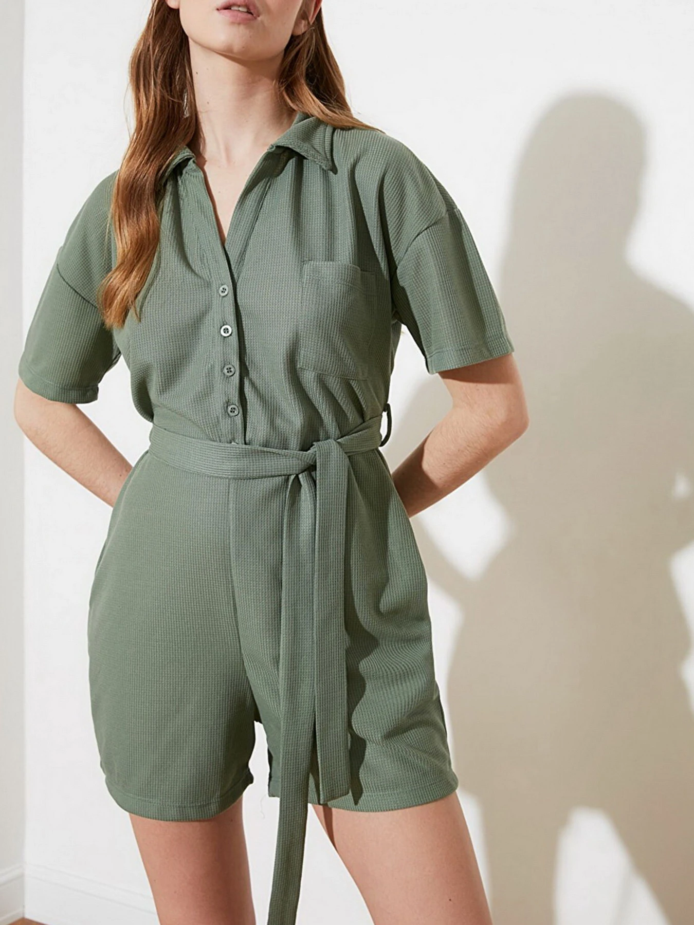 Комбинезоны Trendyol модель TWOSS21TU0065/Mint Комбинезоны Trendyol модель TWOSS21TU0065/Mint Фото