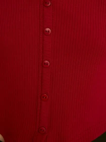 Топ Trendyol модель TWOSS22BZ0522/Bordo Фото