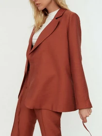 Пиджаки Trendyol модель TWOSS22CE0202/Kahverengi Фото