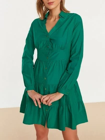 Платья Trendyol модель TWOSS22EL0179/Yesil Фото