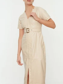 Платья Trendyol модель TWOSS22EL1130/Bej Фото