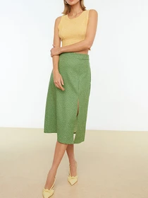 Юбки Trendyol модель TWOSS22ET0074/Yesil Фото