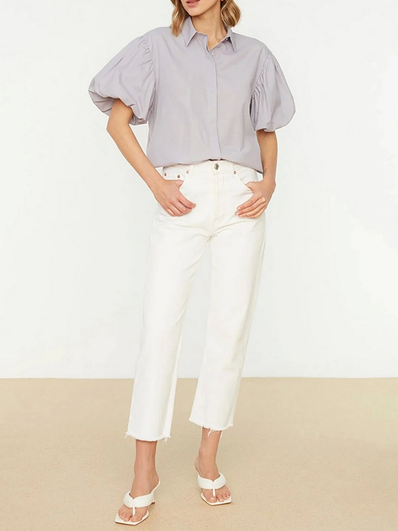 Trendyol модель TWOSS22GO0094/Lila Trendyol модель TWOSS22GO0094/Lila Фото