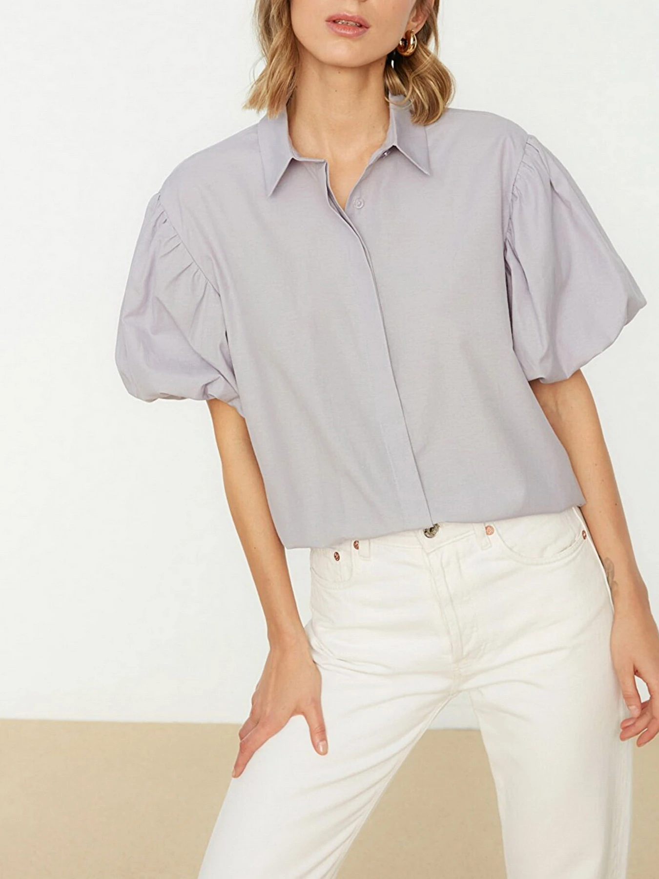 Trendyol модель TWOSS22GO0094/Lila Trendyol модель TWOSS22GO0094/Lila Фото