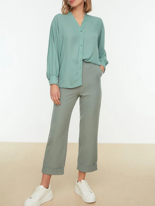 Жейделер Trendyol үлгі TWOSS22GO0153/Mint Фото