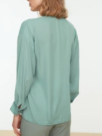 Рубашки Trendyol модель TWOSS22GO0153/Mint Фото