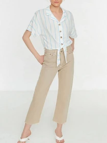 Рубашки Trendyol модель TWOSS22GO0254/Mavi Фото