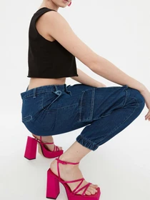 Брюки Trendyol модель TWOSS22JE0150/Mavi Фото