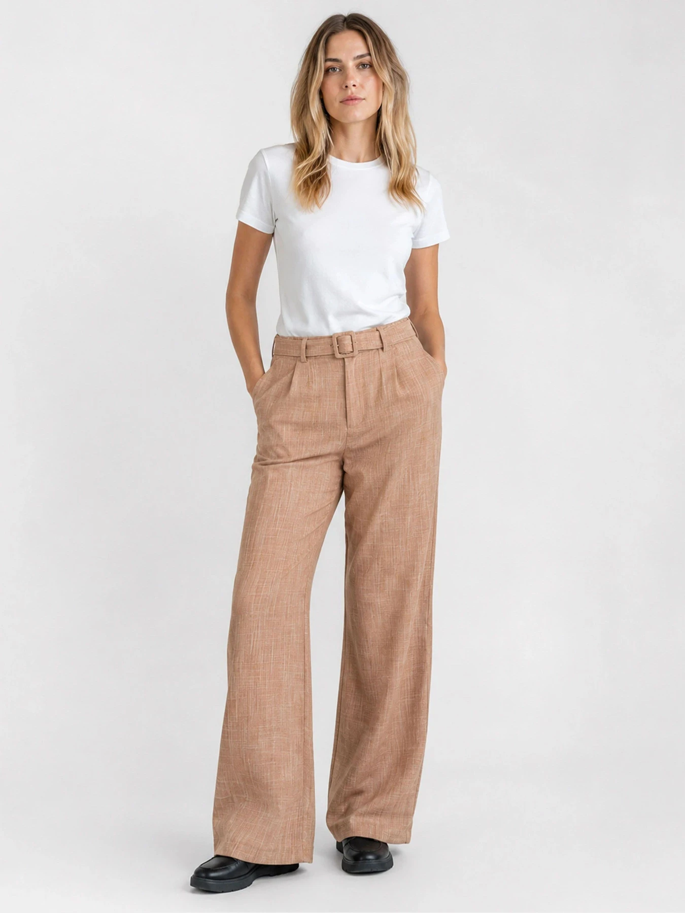 Брюки Trendyol модель TWOSS22PL0058/Kahverengi Брюки Trendyol модель TWOSS22PL0058/Kahverengi Фото