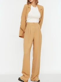 Брюки Trendyol модель TWOSS22PL0086/Camel Фото