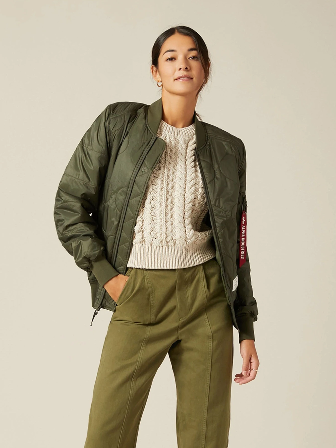Куртки и дубленки Alpha Industries модель UJQ52000C1_301 Фото