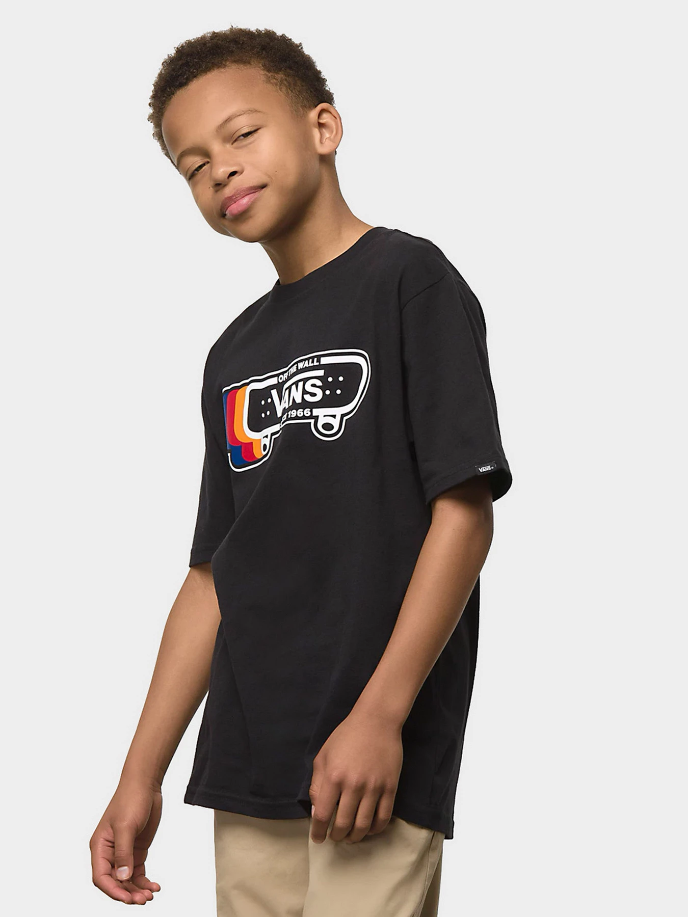 Футболки и поло Vans модель VN00002XBLK1 Футболки и поло Vans модель VN00002XBLK1 Фото