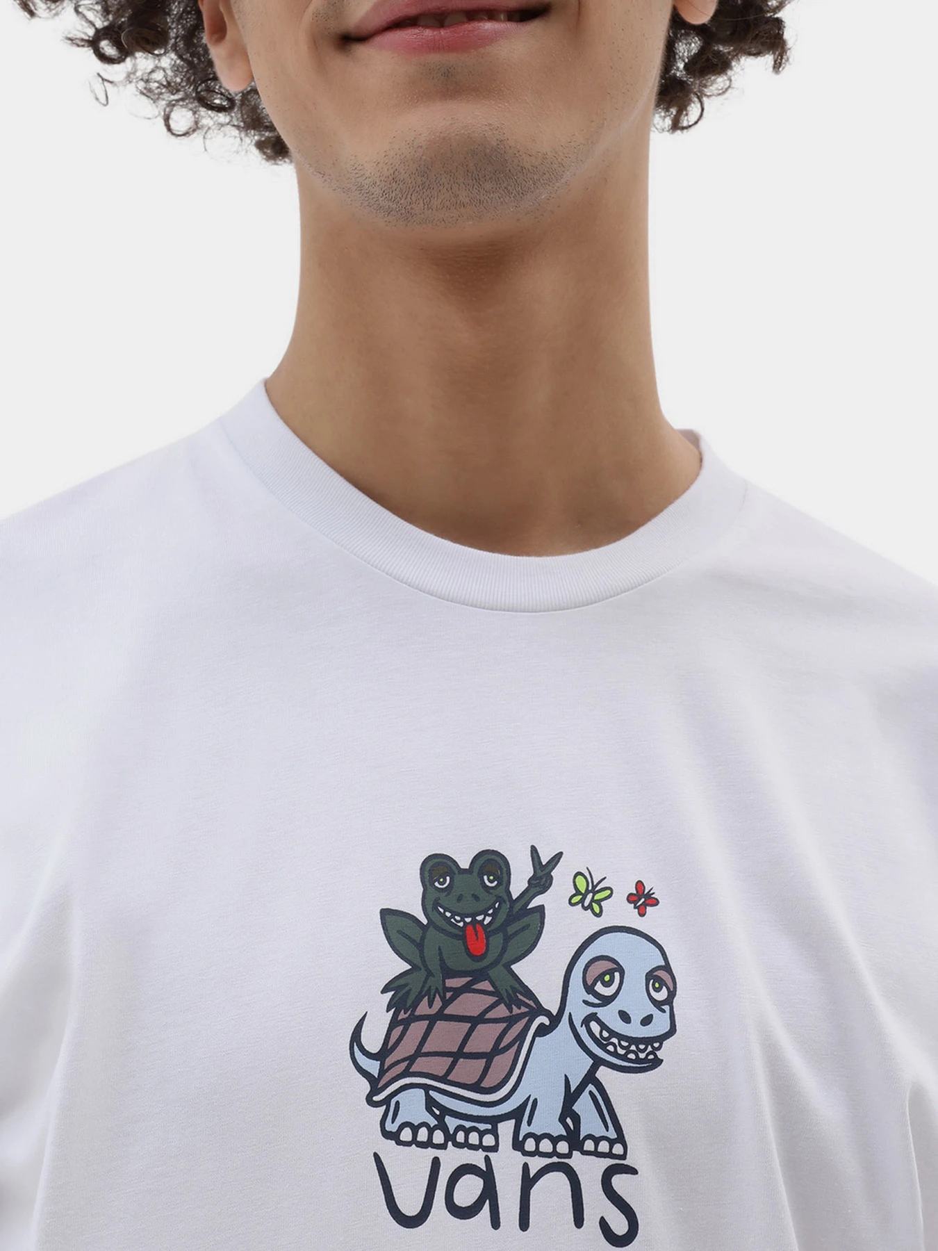 Футболки и поло Vans модель VN0000G3WHT_M Футболки и поло Vans модель VN0000G3WHT_M Фото
