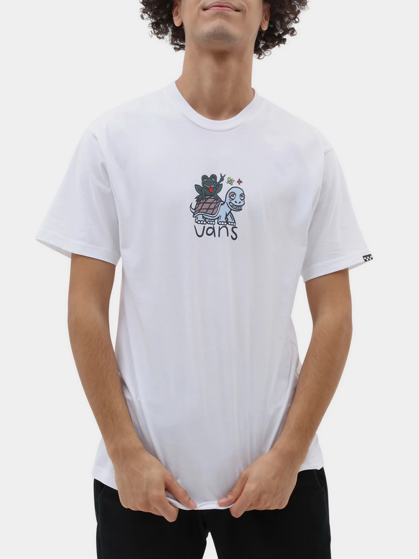 Футболки и поло Vans модель VN0000G3WHT_M Футболки и поло Vans модель VN0000G3WHT_M Фото
