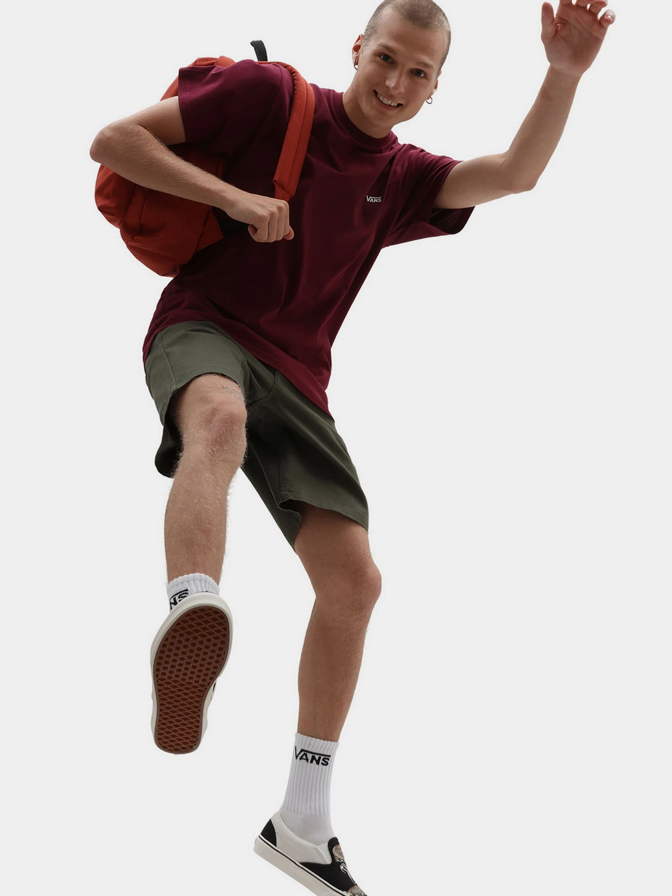 Футболки и поло Vans модель VN0A3CZEBRG1 Футболки и поло Vans модель VN0A3CZEBRG1 Фото