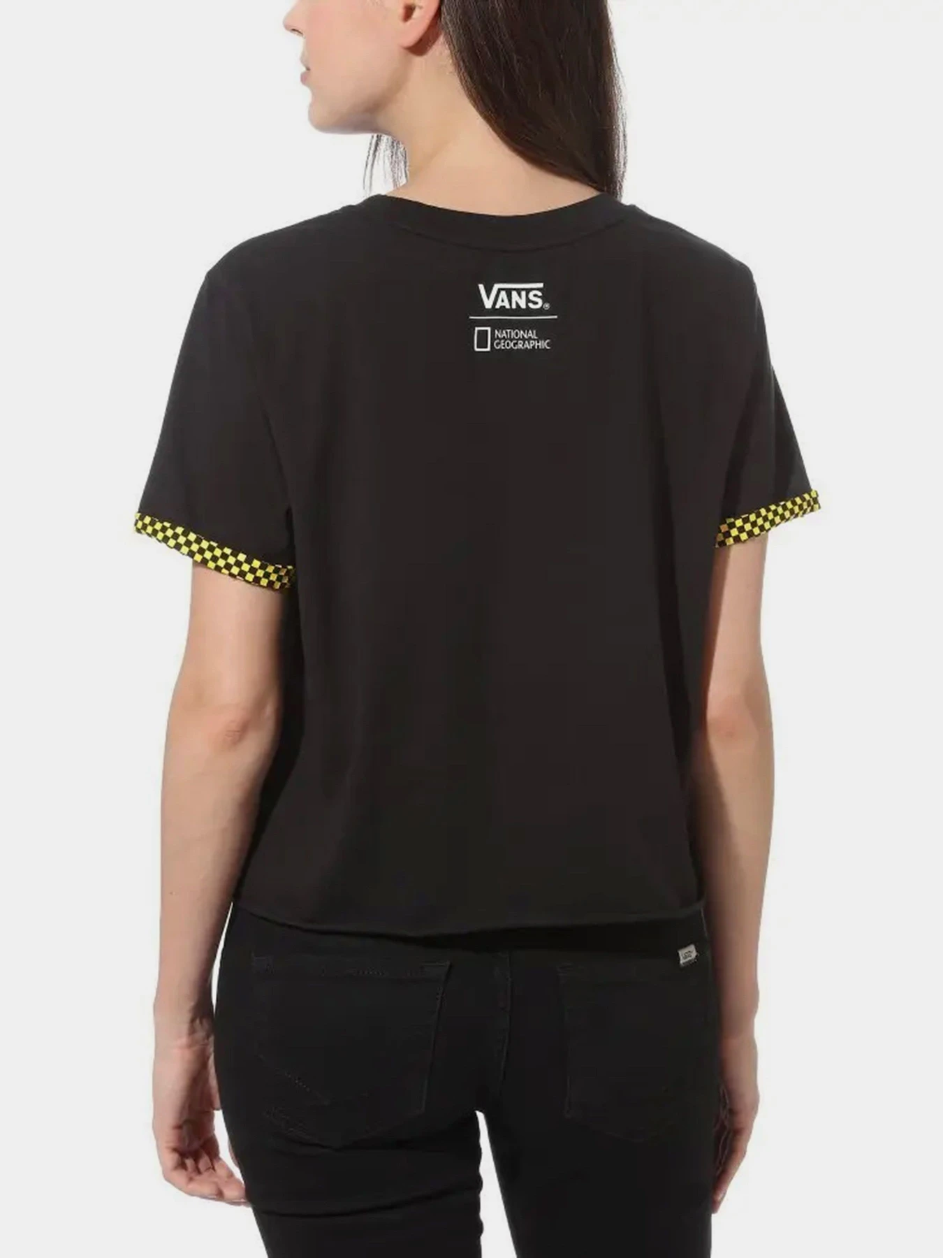 Футболки и поло Vans модель VN0A4RGPBLK1 Футболки и поло Vans модель VN0A4RGPBLK1 Фото