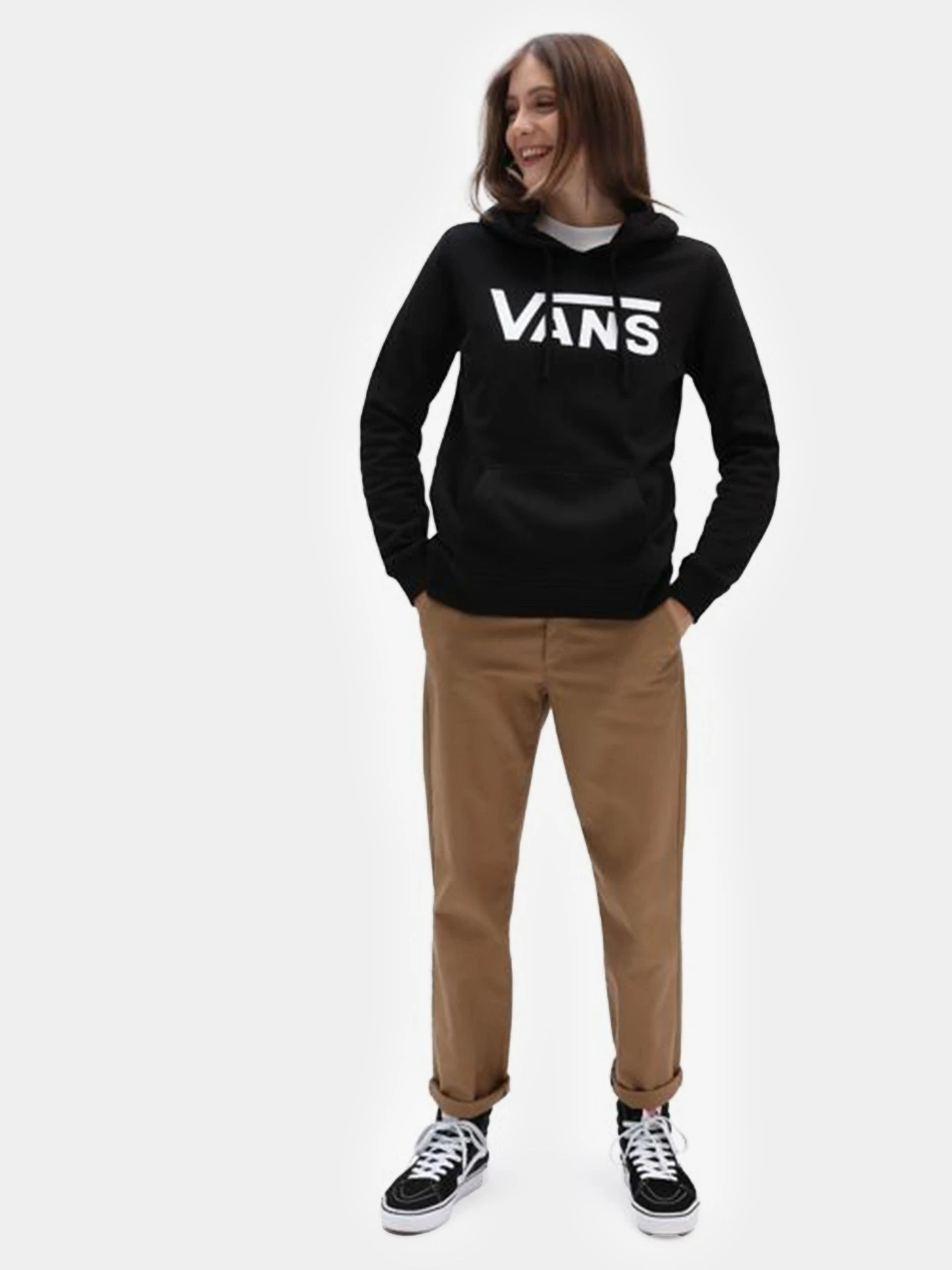 Худи и свитшоты Vans модель VN0A53OVBLK1 Худи и свитшоты Vans модель VN0A53OVBLK1 Фото