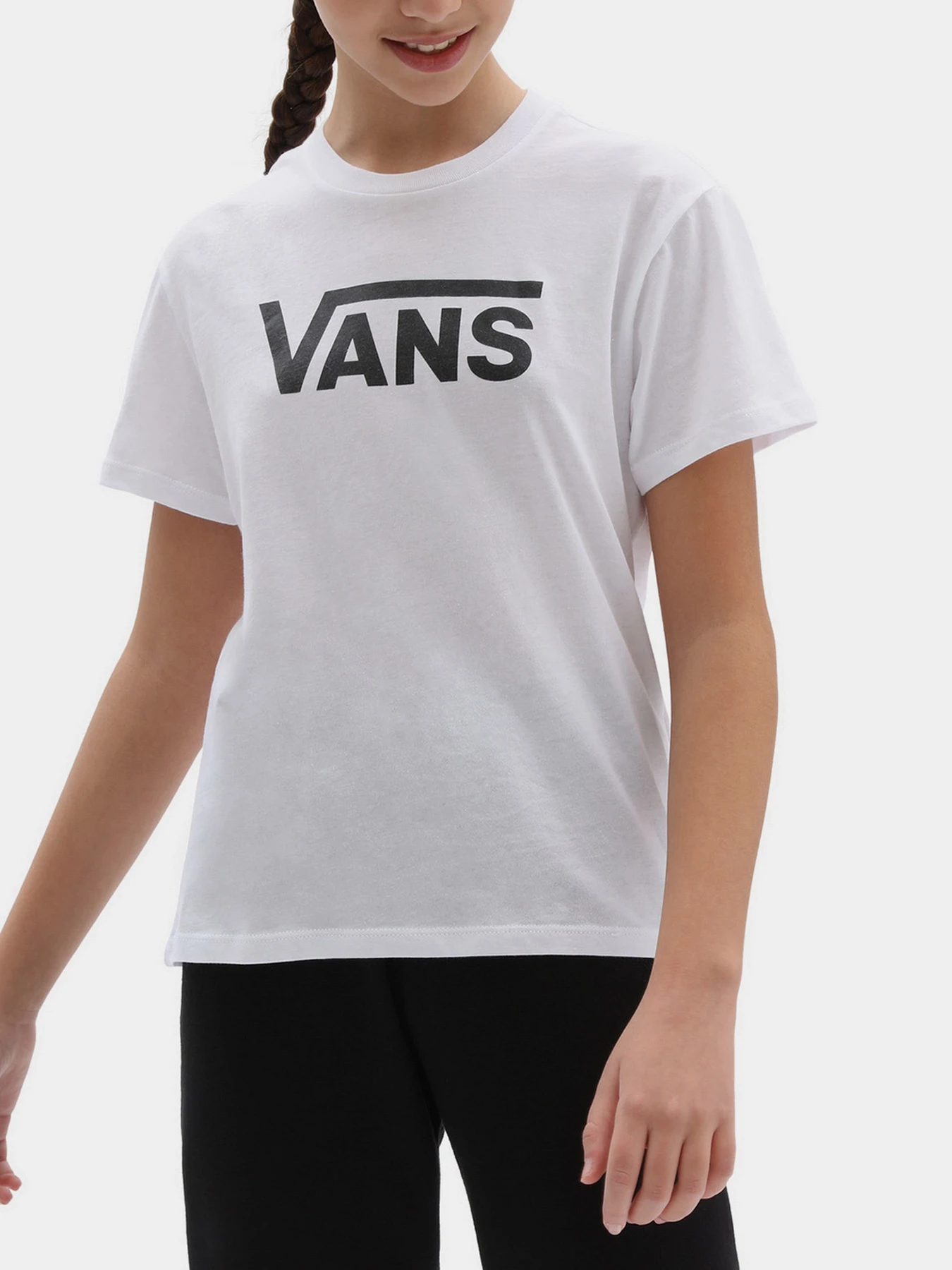 Футболки и поло Vans модель VN0A53P2WHT1 Футболки и поло Vans модель VN0A53P2WHT1 Фото