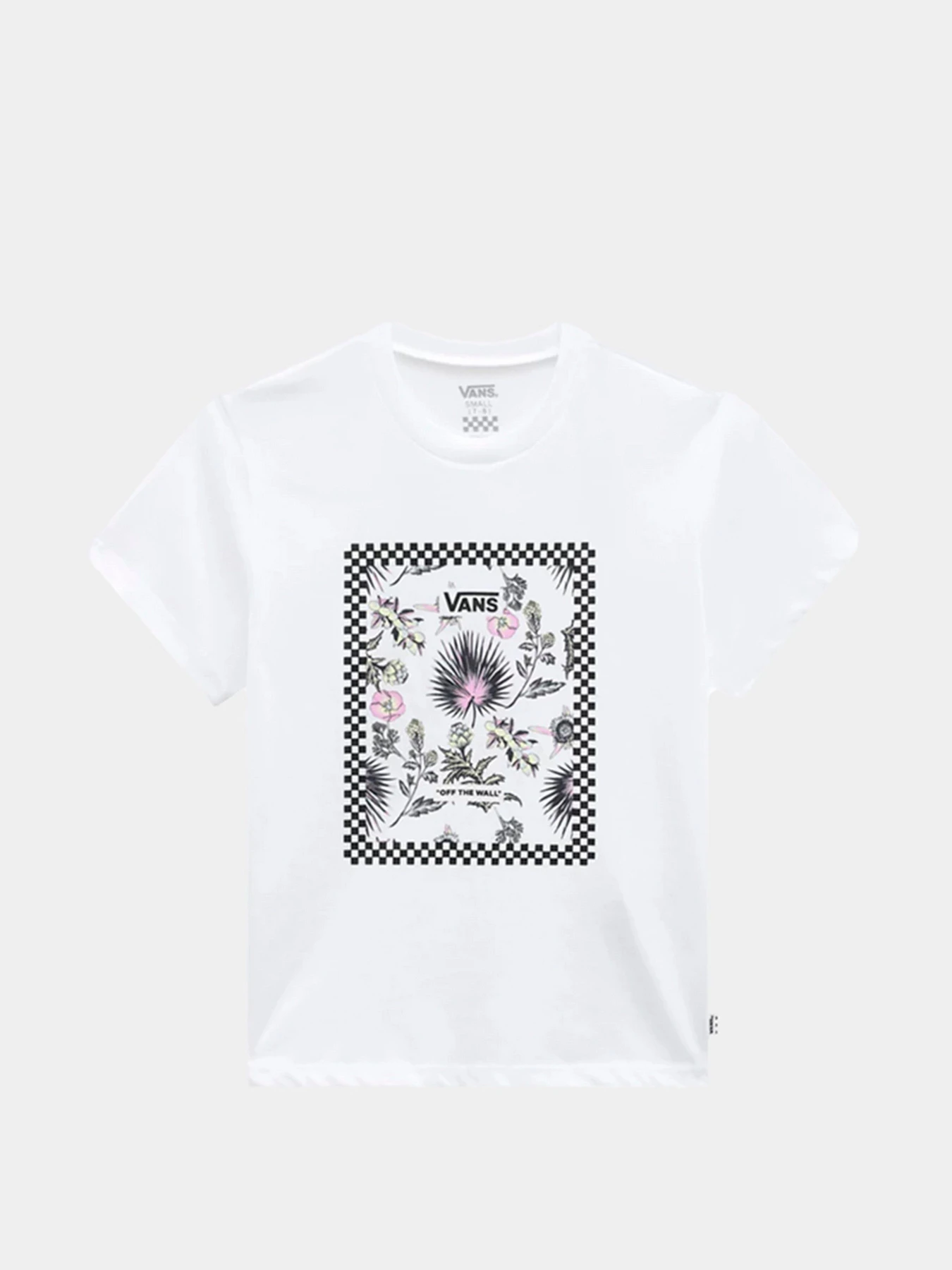 Футболки и поло Vans модель VN0A53QTWHT1 Футболки и поло Vans модель VN0A53QTWHT1 Фото