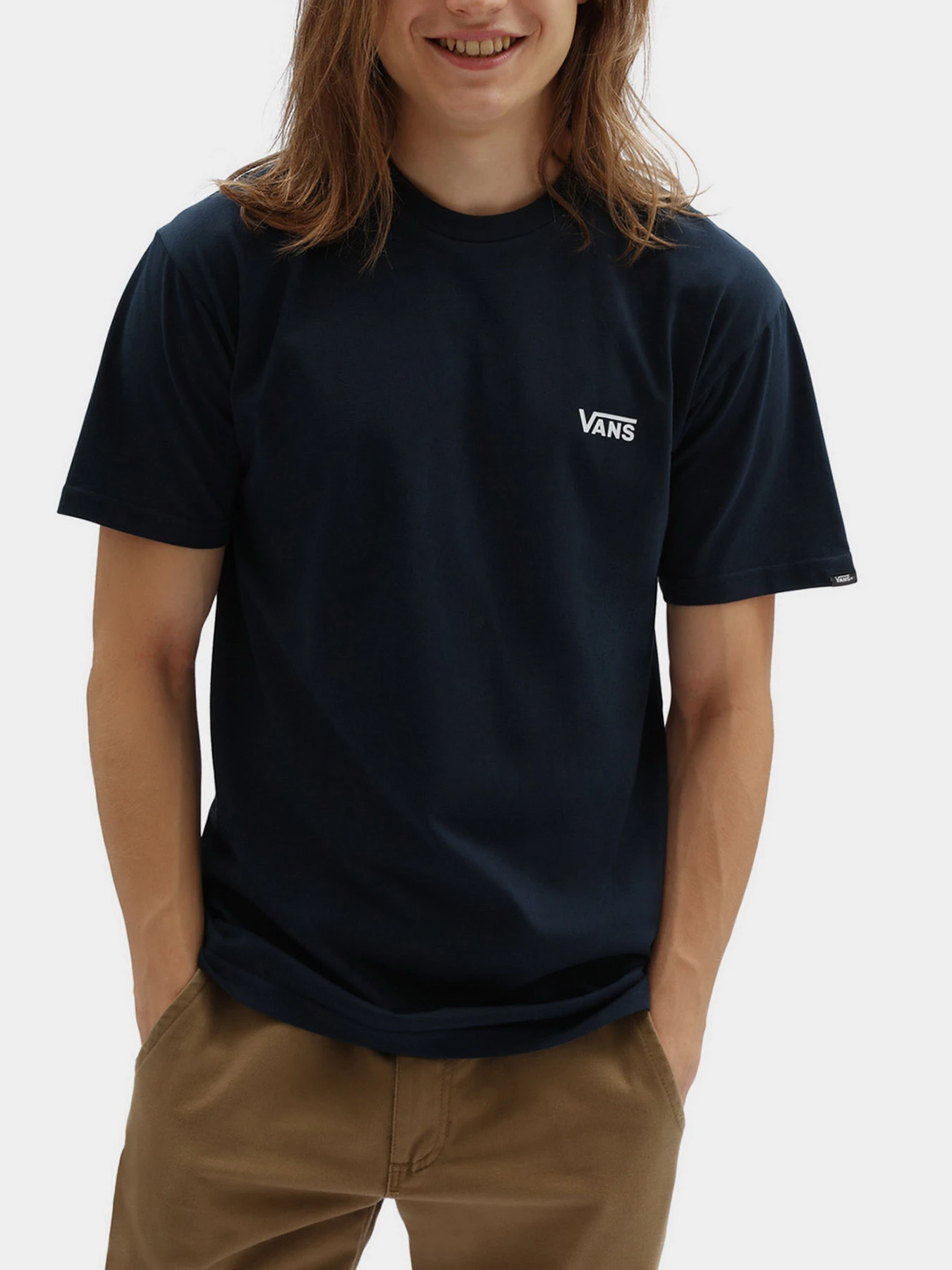 Футболки и поло Vans модель VN0A54TFNAV1 Футболки и поло Vans модель VN0A54TFNAV1 Фото