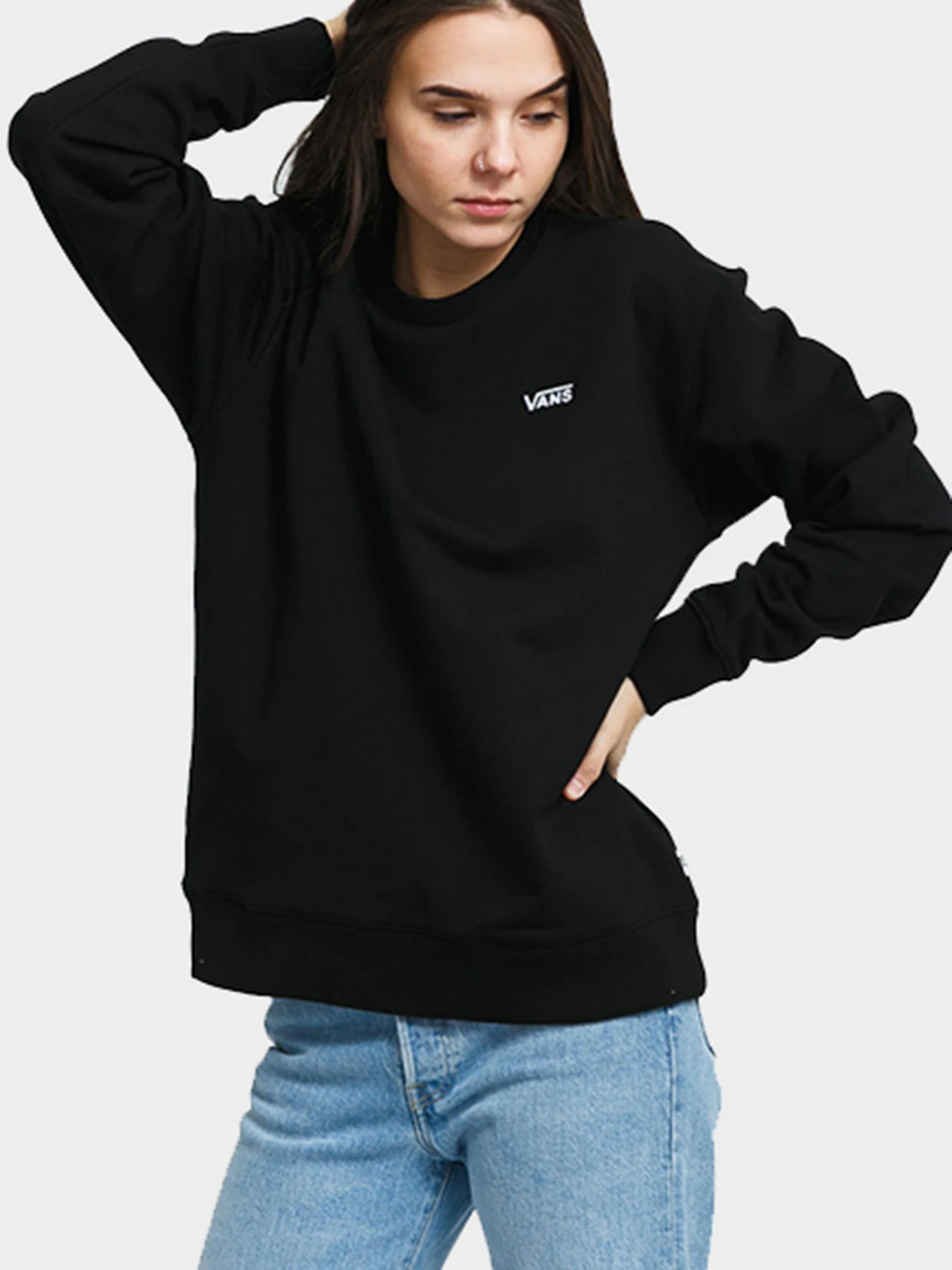 Худи и свитшоты Vans модель VN0A5AQ1BLK1 Фото