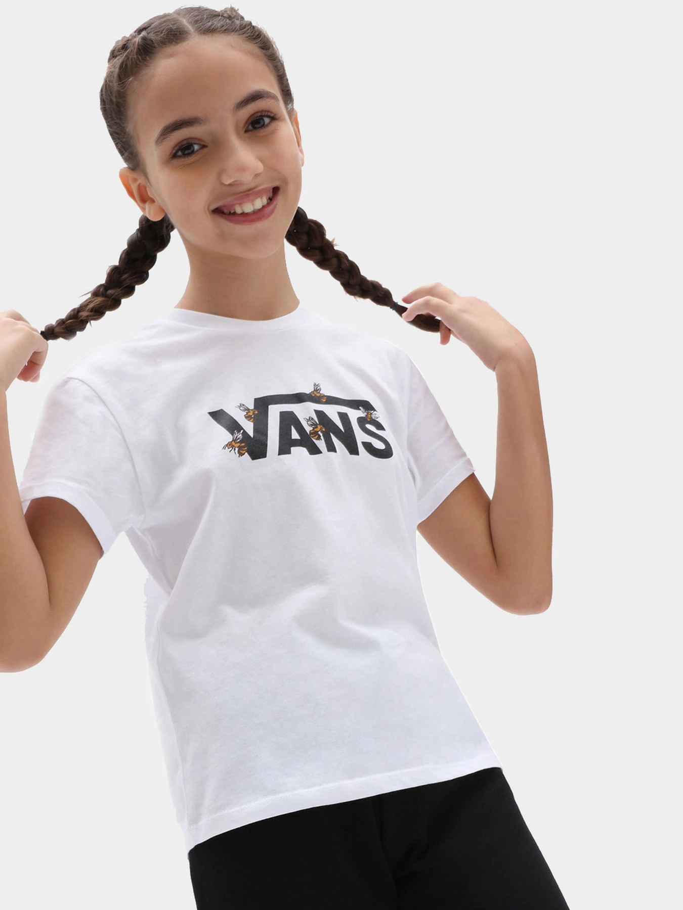 Футболки и поло Vans модель VN0A5I95WHT1 Футболки и поло Vans модель VN0A5I95WHT1 Фото