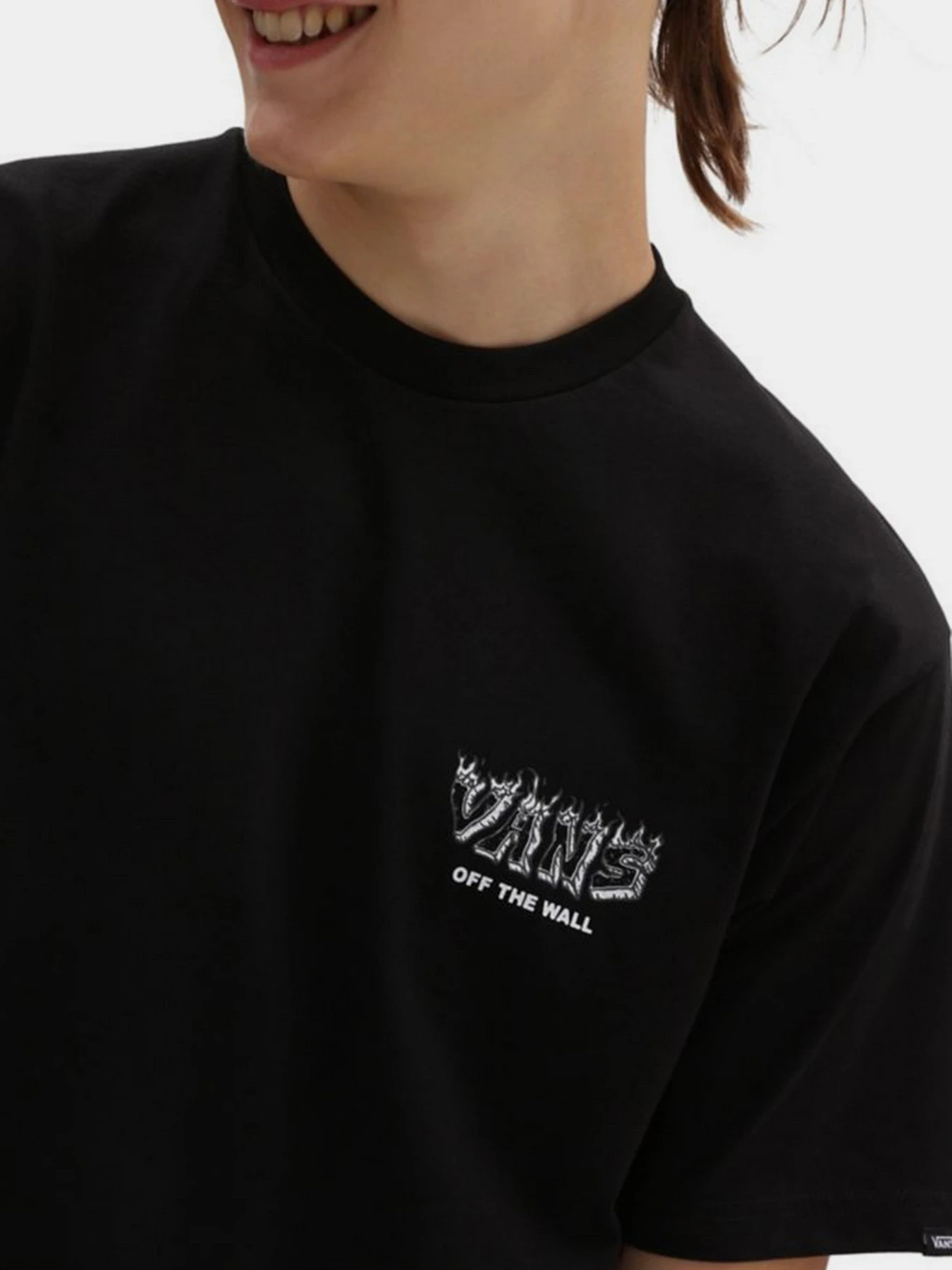 Футболки и поло Vans модель VN0A7PLPBLK1 Фото